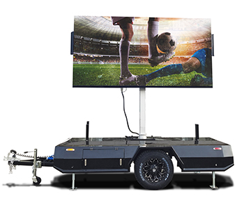 led screen billboard trailer